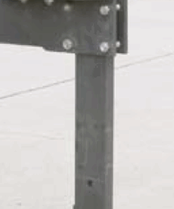A metal frame with the Vertical Chisel 1"x4" tooth on it.