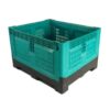 Unfolded storage bin