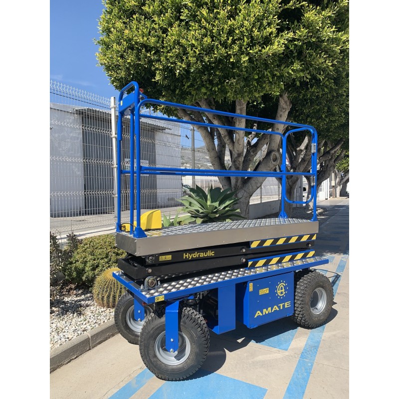 Hydraulic scaffholding flat terrain